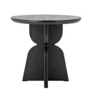 Bloomingville - Vixen Spisebord, Sort, Fyrretræ - Ø80 × H75 cm