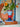 Bloomingville - Trilla Vase, Multifarvet, Keramik - Ø16 × H26,5 cm