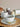 Bloomingville - Addison Bordservice Sæt, Hvid, Stentøj - B:Ø13 × H7/P:Ø20 × H2/P:Ø26,5x2,5 cm, sæt med 12