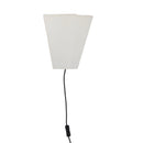 Bloomingville - Janese Væglampe, Hvid, Papir - L28 × H28 × B14 cm