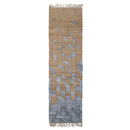 Bloomingville - Vikka Tæppe, Blå, Jute - L245 × B75 cm