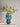 Bloomingville - Zanna Vase, Blå, Glas - Ø17,5 × H26 cm