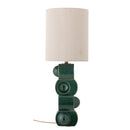 Bloomingville - Brady Bordlampe, Grøn, Stentøj - Ø25 × H68 cm