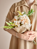Bloomingville - Glow Buket, Natur, Kunstige Blomster - Ø23 × H46 cm