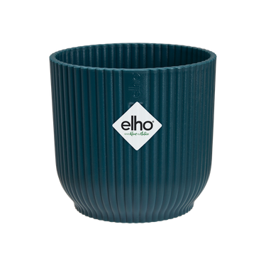 Elho - Vibes Fold Round, Mini, Deep blue Ø11cm