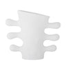 Bloomingville - Pernilla Vase, Hvid, Stentøj - L29,5 × H26 × B12,5 cm