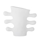 Bloomingville - Pernilla Vase, Hvid, Stentøj - L29,5 × H26 × B12,5 cm