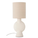 Bloomingville - Sergio Bordlampe, Natur, Stentøj - Ø21 × H55 cm