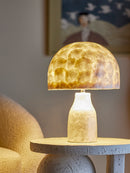 Bloomingville - Adria Bordlampe, Natur, perlemor - Ø30 × H43 cm