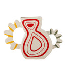 Bloomingville - Samila Vase, Multifarvet, Stentøj - L37 × H26 × B8,5 cm