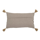 Bloomingville - Nesma Pude, Brun, Bomuld - L60 × B35 cm