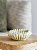 Bloomingville - Harmonia Skål, Grøn, Marmor - Ø17,5 × H6 cm