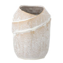 Bloomingville - Abeera Vase, Natur, Stentøj - Ø14,5 × H20 cm