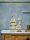 Bloomingville - Radha Dekotræ, Guld, Jern - L9,5 × H21 × B8/L13 × H27 × B8 cm, sæt med 2