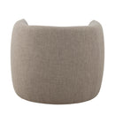 Bloomingville - Bacio Loungestol, Natur, Genanvendt polyester - L92 × H74 × B87 cm