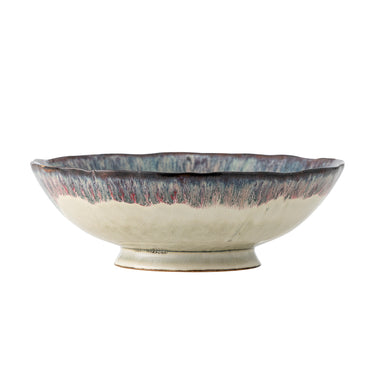 Bloomingville - Imogen Skål, Multifarvet, Stentøj - Ø24 × H8 cm