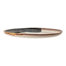 Bloomingville - Jules Tallerken, Blå, Stentøj - Ø28,5 × H2 cm