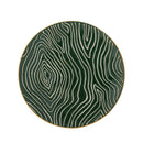 Bloomingville - Woodsby Tallerken, Multifarvet, Stentøj - Ø16 × H1,5 cm, sæt med 4