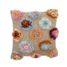 Bloomingville - Somma Pude, Multifarvet, Uld - L50 × B50 cm