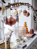 Bloomingville - Tuan Deko, Brun, Polyresin - L9 × H5,5 × B5/L10 × H10,5 × B4/L18,5 × H25 × B8 cm, sæt med 3