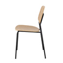 Bloomingville - Monza Spisebordsstol, Natur, Krydsfiner - L45 × H83 × B52 cm