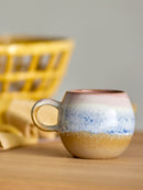 Bloomingville - Paula Kop, Multipak, Rosa, Stentøj - Ø9 × H8 cm, sæt med 4