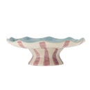 Bloomingville - Willa Kagefad, Multifarvet, Stentøj - Ø28 × H9,5 cm