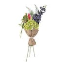 Bloomingville - Poetry Buket, Grøn, Kunstige Blomster - Ø30 × H80 cm