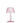 Bloomingville - Cisco Fyrfadsstage, Rosa, Glas - Ø10,5 × H18 cm