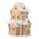 Bloomingville - Kevin Deko m/lys, Brun, Polyresin - L21 × H37 × B27 cm