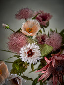 Bloomingville - Dust Buket, Rosa, Kunstige Blomster - Ø40 × H109 cm