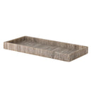 Bloomingville - Majsa Fad, Brun, Marmor - L38 × H3 × B18 cm