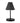 Bloomingville - Lianna bærbar lampe, Genopladelig, Sort, Jern - L15 × H28 × B13,5 cm