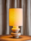 Bloomingville - Fabiola Bordlampe, Natur, Glas - Ø24 × H51 cm