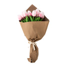 Bloomingville - Tulip Buket, Rosa, Kunstige Blomster - Ø17 × H32 cm