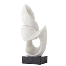 Bloomingville - Alistair Deko, Hvid, Polyresin - L19 × H43 × B12 cm