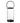 Bloomingville - Danila Fyrfadsstage, Sort, Glas - Ø13,5 × H26 cm