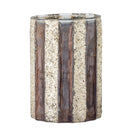 Bloomingville - Cicilia Fyrfadsstage, Guld, Glas - Ø10 × H15 cm
