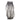 Bloomingville - Tulla Vase, Grå, Glas - Ø17,5 × H32 cm