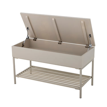 Bloomingville - Aveline Bænk, Natur, MDF - L80 × H45 × B36 cm