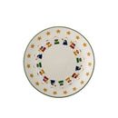 Bloomingville - Peo Tallerken, Natur, Stentøj - Ø16 × H3 cm, sæt med 4