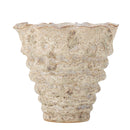 Bloomingville - Colleen Urtepotteskjuler, Hvid, Stentøj - Ø22,5 × H21 cm