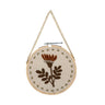 Bloomingville - Maidstone Vægdekoration, Multifarvet, Bomuld - Ø16,5 × B0,25 cm