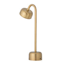 Bloomingville - Nico bærbar lampee, Genopladelig, Messing, Jern - L16,5 × H35,5 × B8,5 cm