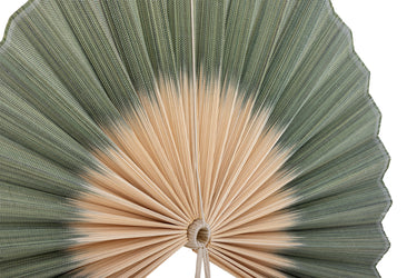 Bloomingville - Jaime Vægdekoration, Grøn, Bambus - L75 × H70 cm