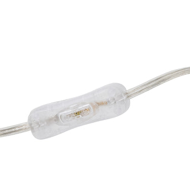 Bloomingville - Paddy Bordlampe, Rosa, Glas - Ø20 × H26,5 cm