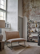 Bloomingville - Savoya Hylde, Sort, Fyrretræ - L84 × H140 × B20 cm