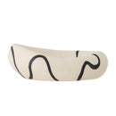 Bloomingville - Minna Skål, Hvid, Stentøj - L14 × H5 × B11 cm