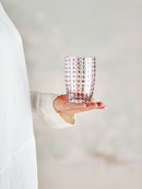 Bloomingville - Brinley Drikkeglas, Brun, Glas - Ø7,5 × H11 cm, sæt med 4