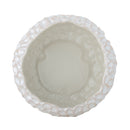 Bloomingville - Lowen Skål, Hvid, Stentøj - Ø24 × H10,5 cm